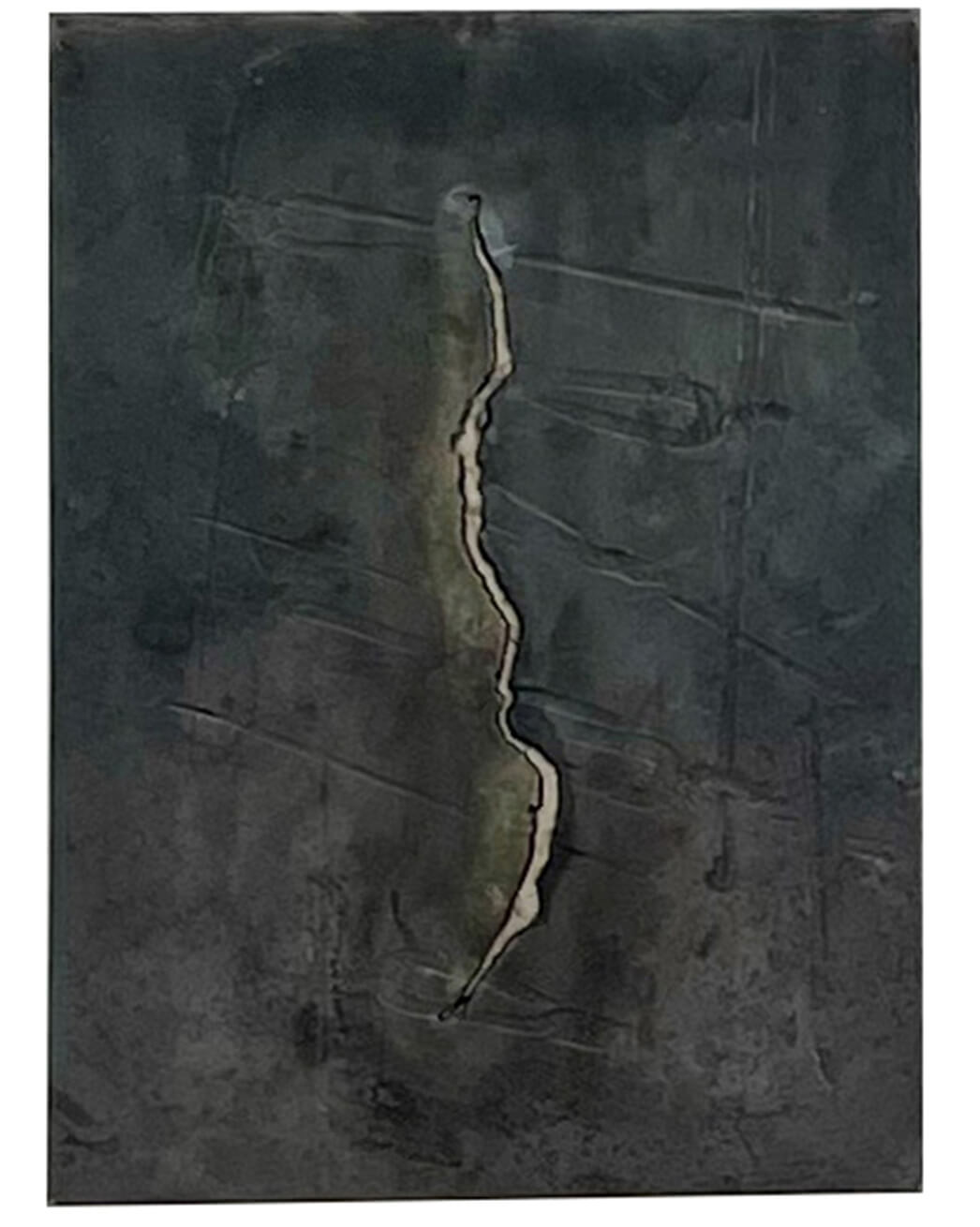 Hidden Softness - Abstract Metal Art